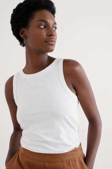 SEASALT CORNWALL - Wild Plain Vest - Salt