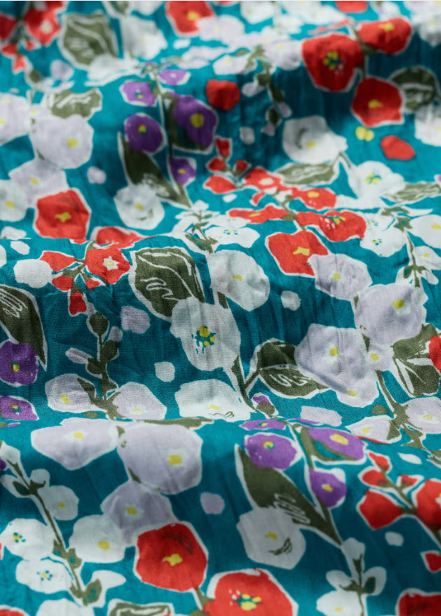 SEASALT CORNWALL - Larissa Shirt - Wild Hollyhock Dark Drift