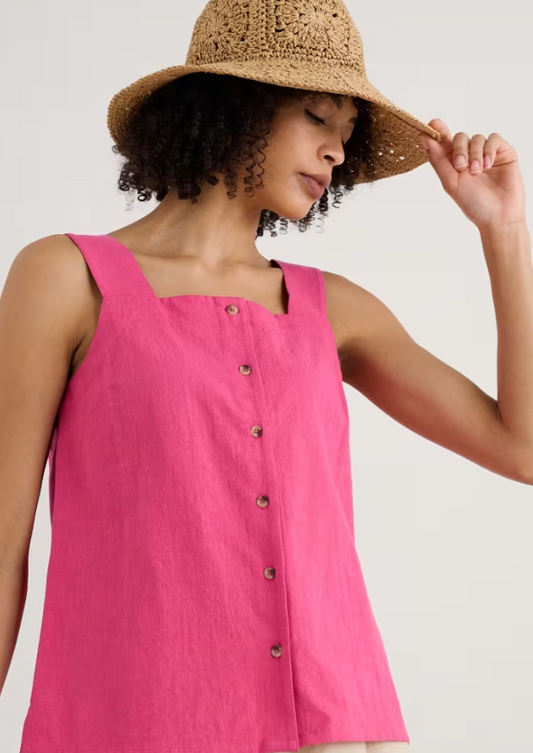 SEASALT CORNWALL - Martlet Vest - Tulip