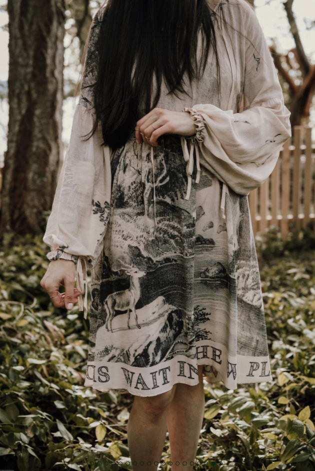 MARKET OF STARS - Wildwood Reversible Frock Dress Layering Tunic, Blush