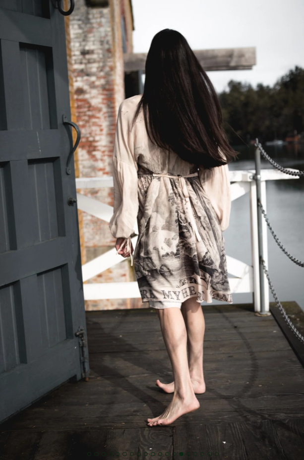 MARKET OF STARS - Wildwood Reversible Frock Dress Layering Tunic, Blush