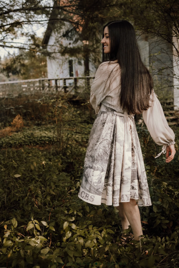 MARKET OF STARS - Wildwood Reversible Frock Dress Layering Tunic, Blush