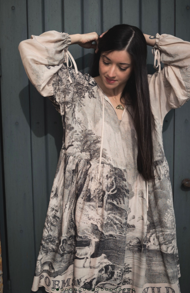 MARKET OF STARS - Wildwood Reversible Frock Dress Layering Tunic, Blush