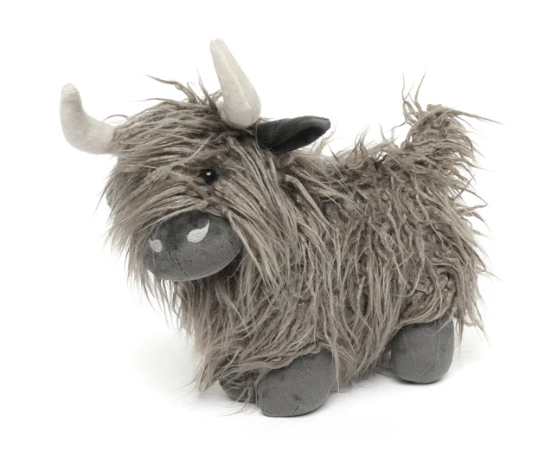 NANA HUCHY - Heidi the Highland Cow Charcoal