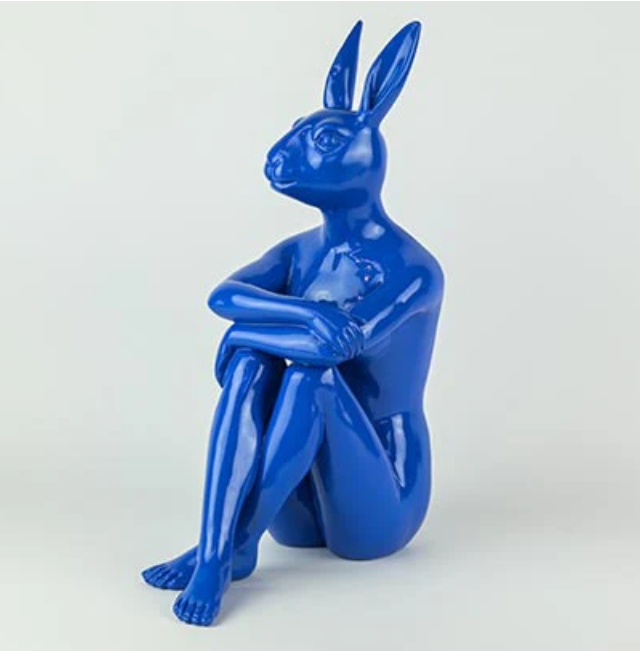 Cool City Bunny & Cool City Pup Blue set (Resin Sculpture) - Gillie and Marc