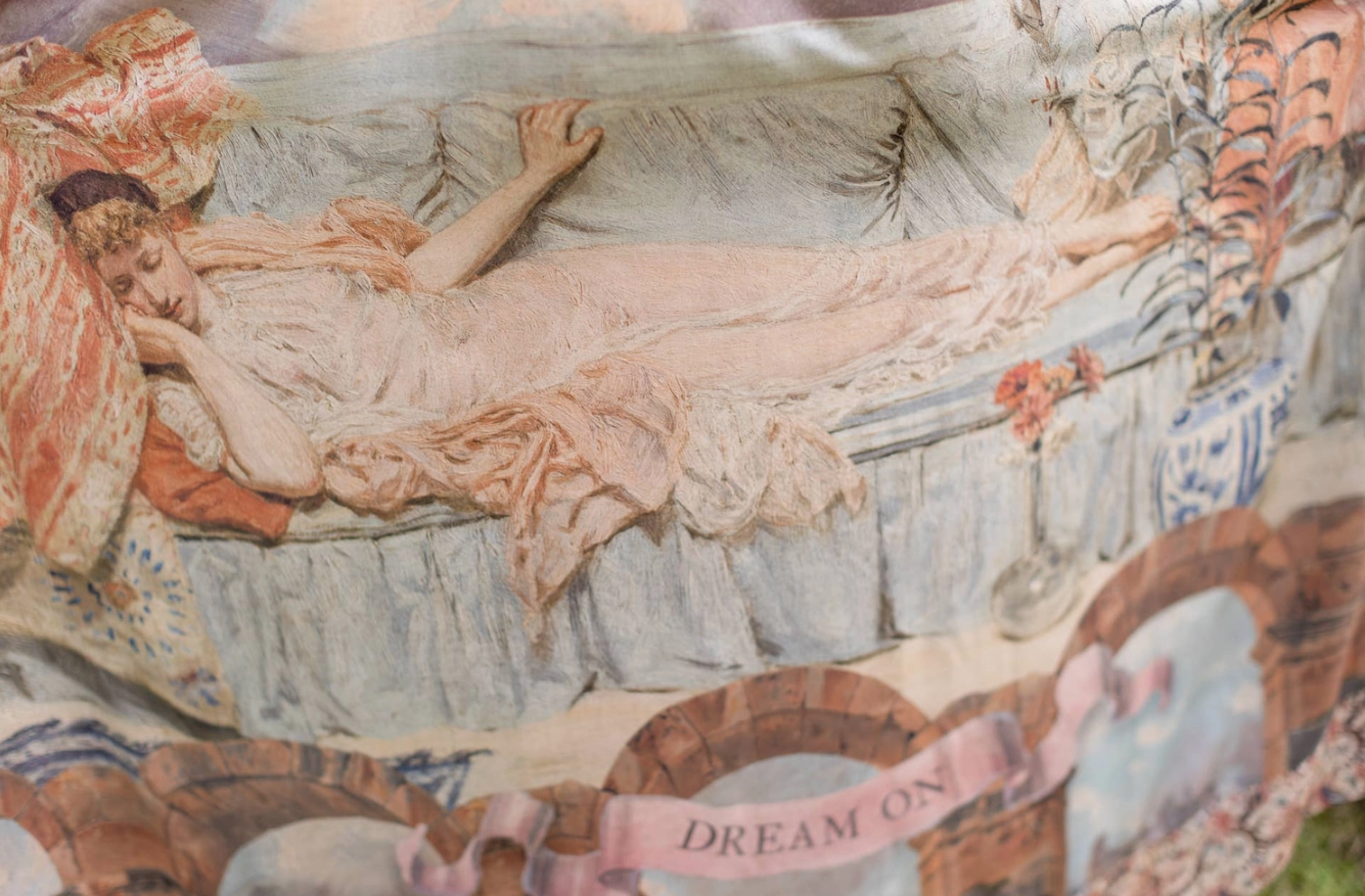 MARKET OF STARS - Imaginarium Bohéme Long Slip Dress with Moon