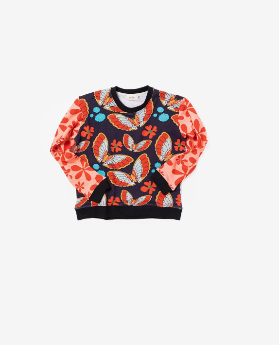 BIRD & BLOSSOM - Daisy Jumper Butterfly Print