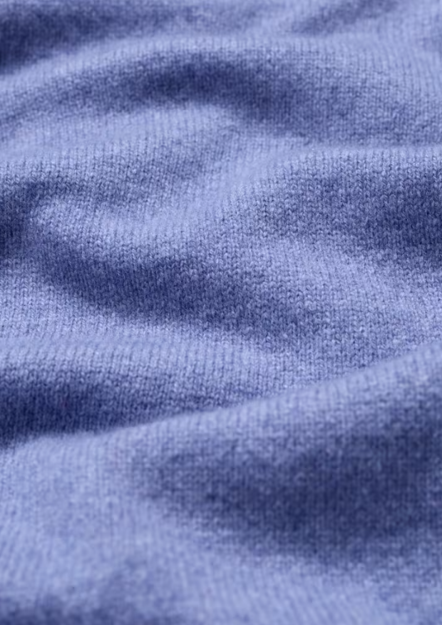 SEASALT CORNWALL - Basset Cove Merino Wool Jumper - Bilberry