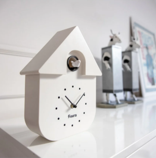 Fisura - CUCKOO clock - White