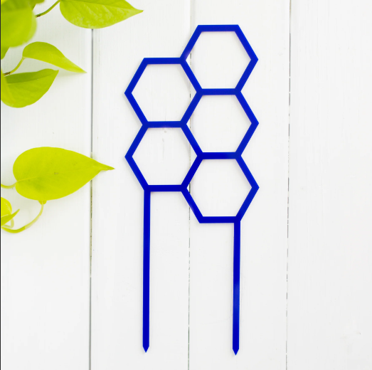 Honeys Plant Climbers - Hex - Coloured Trellis