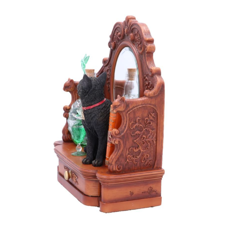 Absinthe Cat Figurine by Lisa Parker