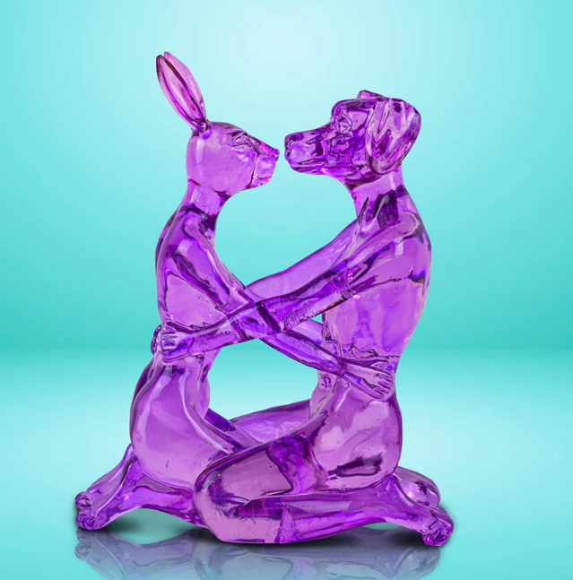 They were the best lolly kissers (Resin Sculpture) - Gillie and Marc