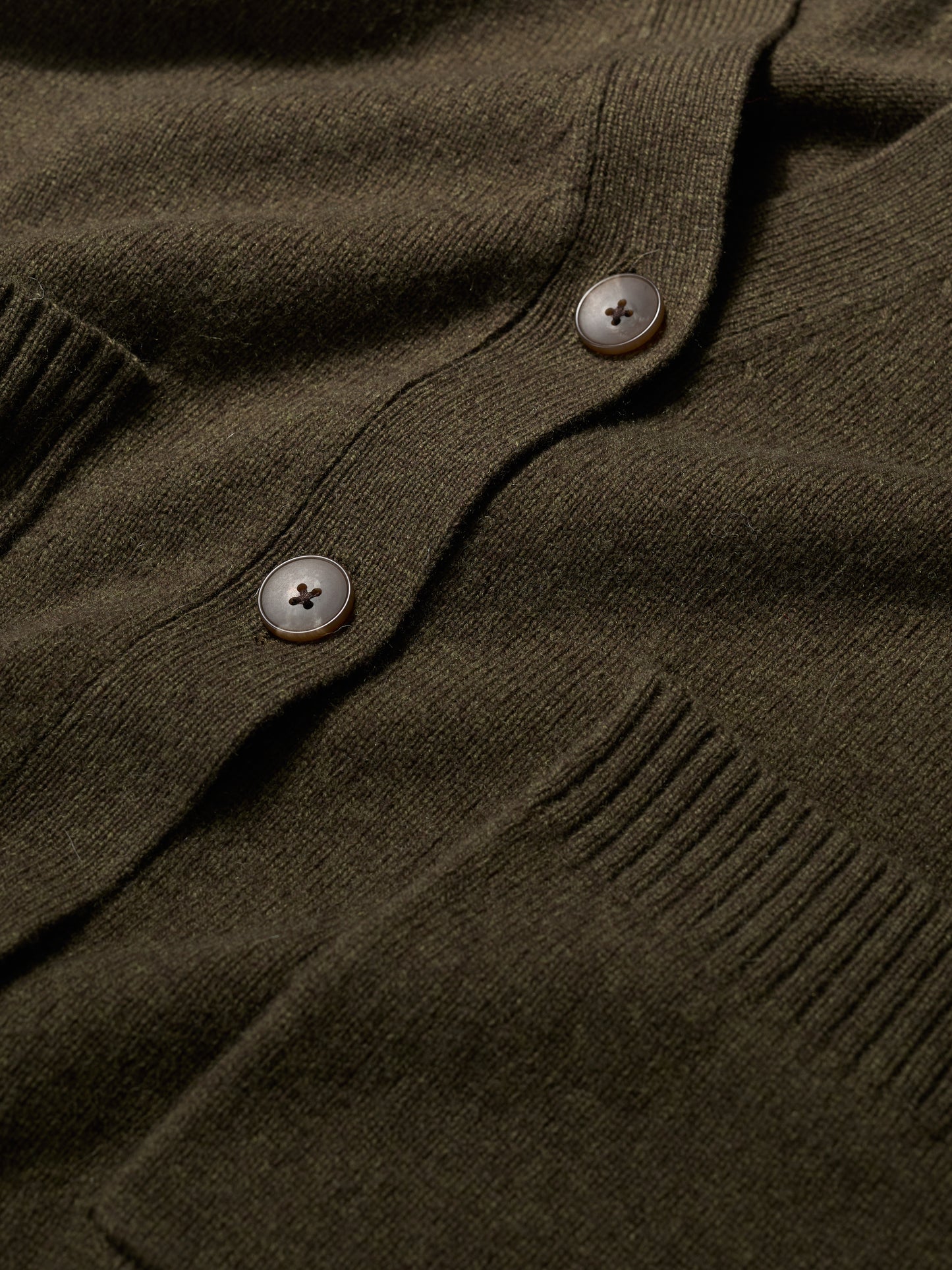 SEASALT CORNWALL - Senara Cardigan - Rich Olive