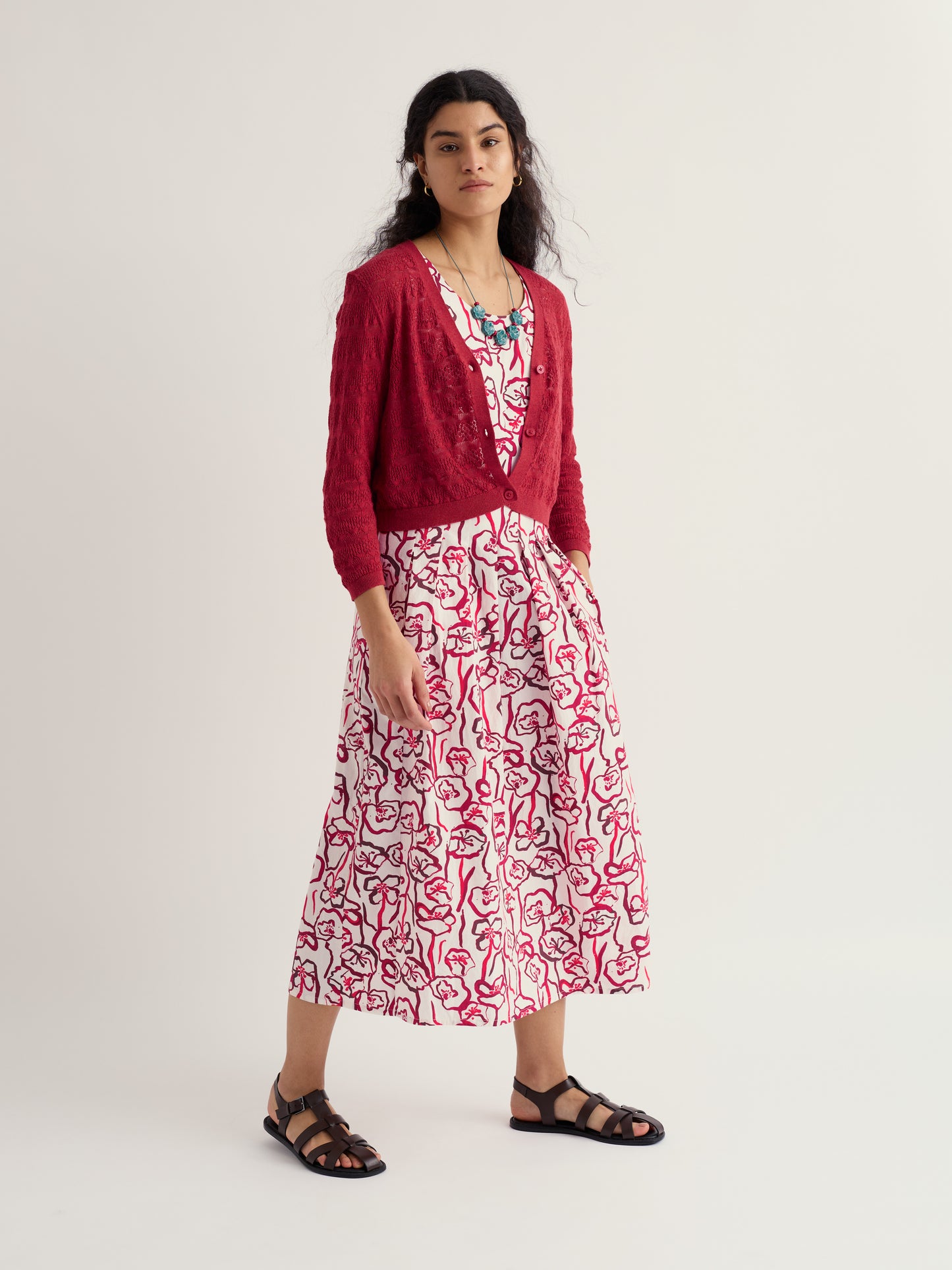 SEASALT CORNWALL - Sweet Day Cardigan - Boat Red