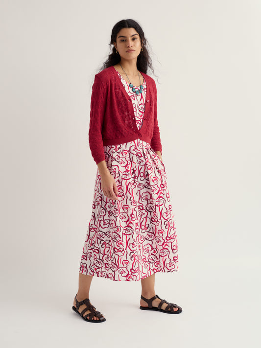 SEASALT CORNWALL - Sweet Day Cardigan - Boat Red