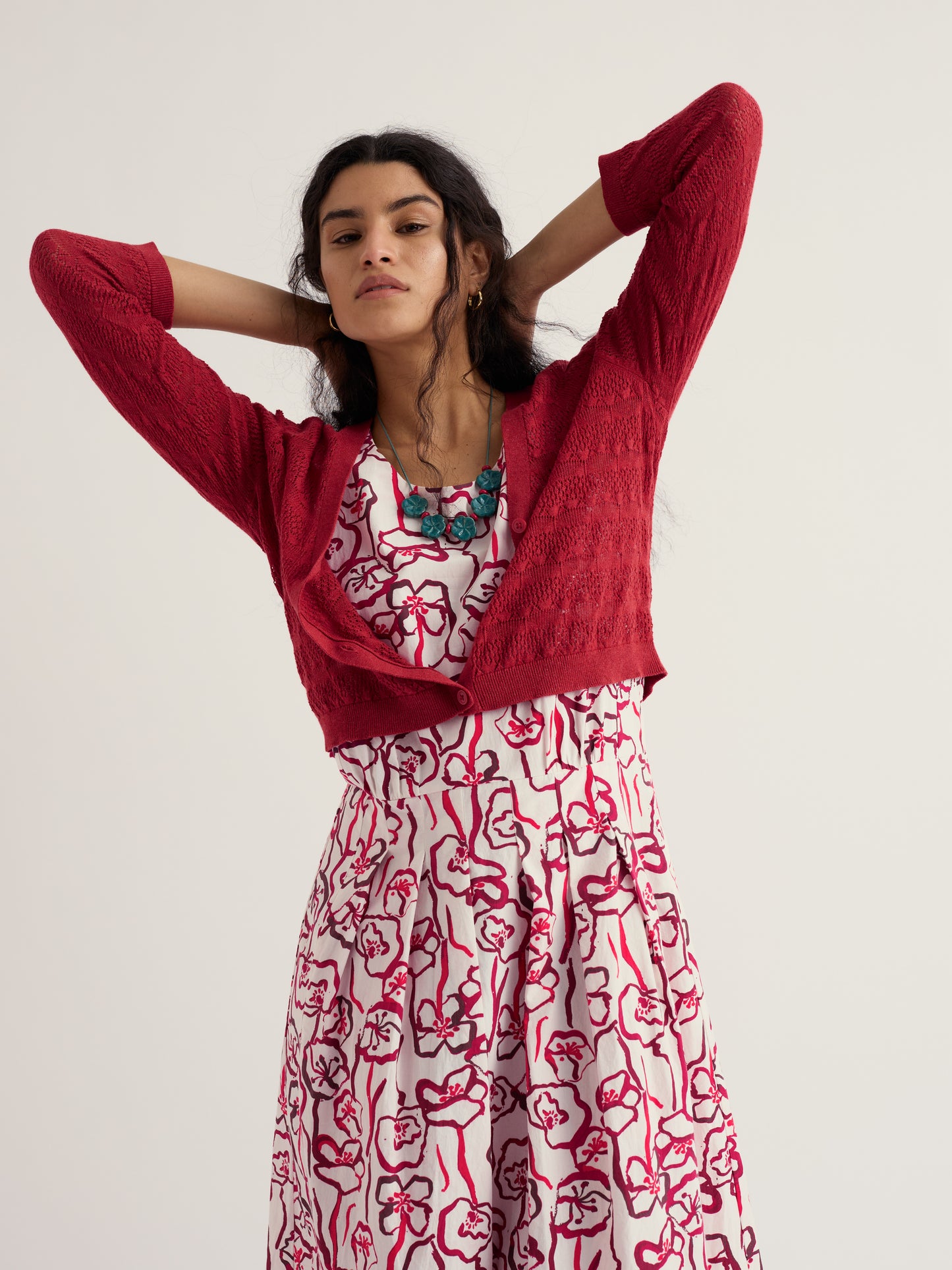 SEASALT CORNWALL - Sweet Day Cardigan - Boat Red