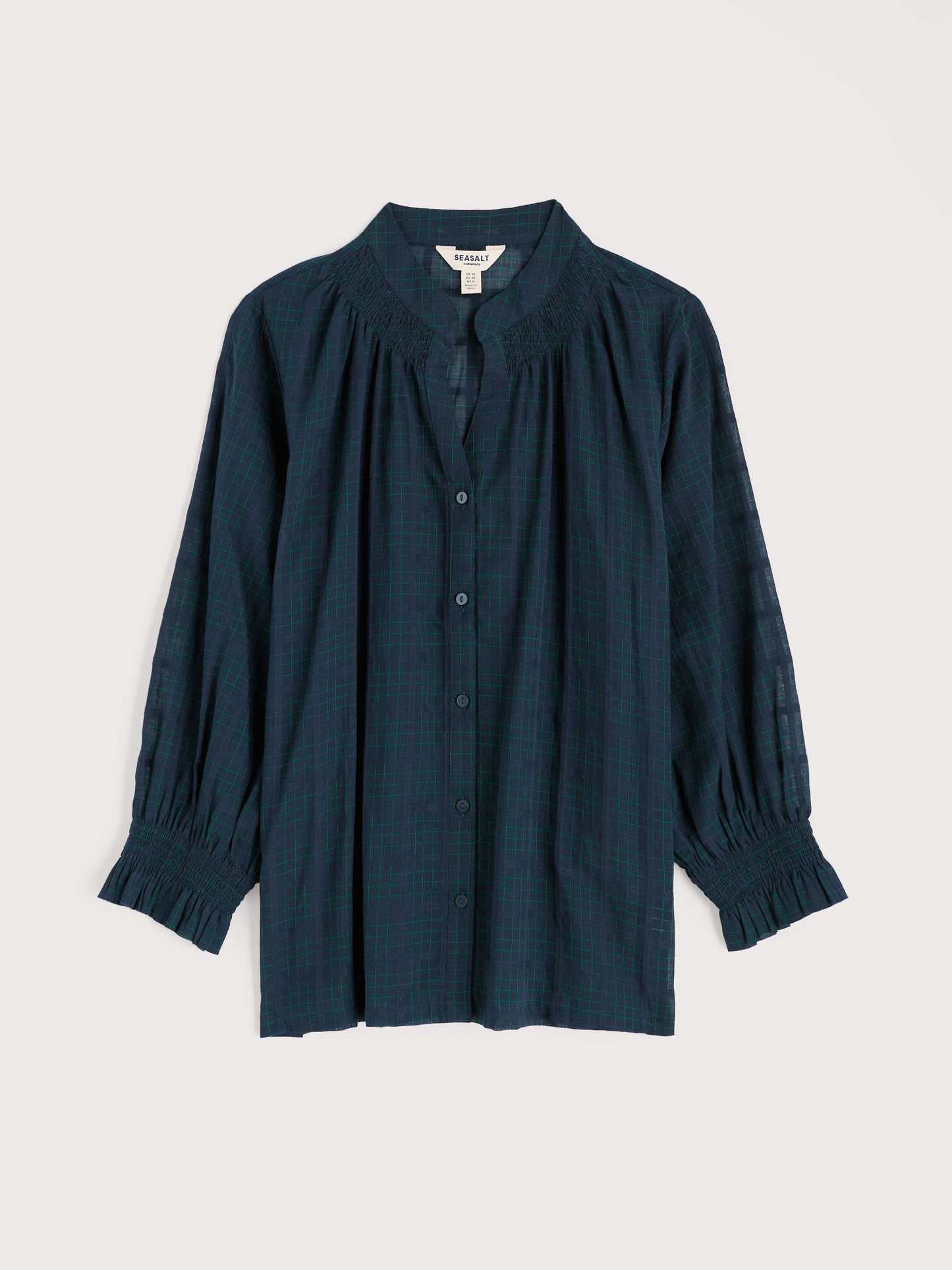 SEASALT CORNWALL - Wild Sorrel Button Up Top - Skath Maritime Hedgerow