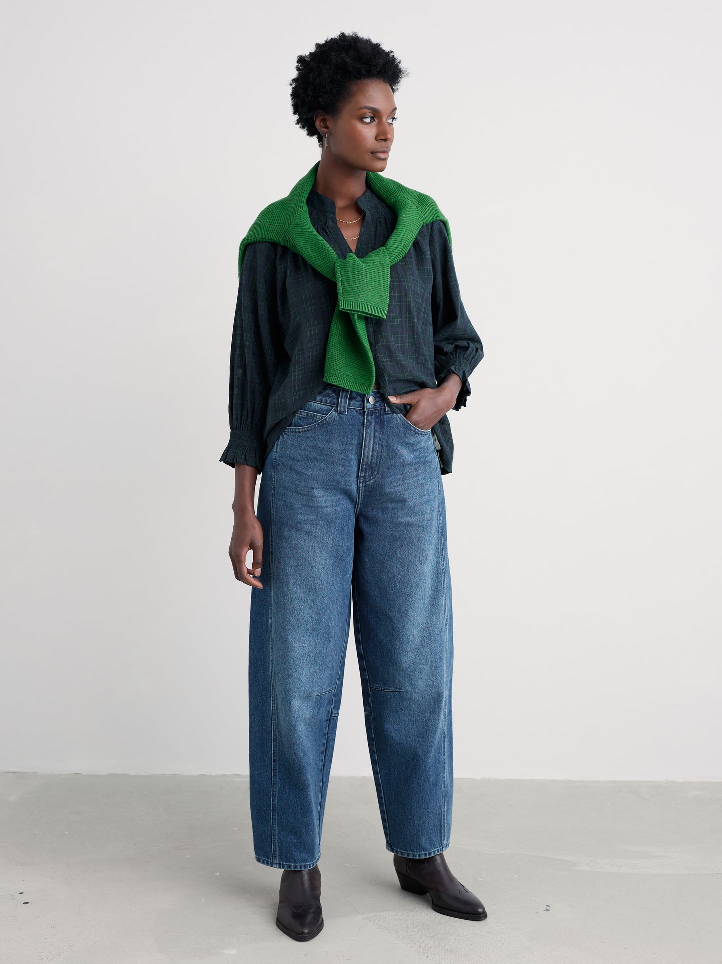 SEASALT CORNWALL - Wild Sorrel Button Up Top - Skath Maritime Hedgerow