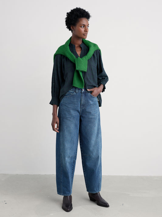 SEASALT CORNWALL - Wild Sorrel Button Up Top - Skath Maritime Hedgerow