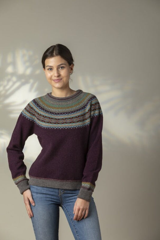 ERIBÉ Alpine Short Sweater Esmeralda